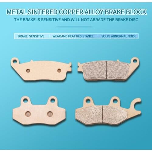Motorcycle Front Rear Brake Pads For KLE300 KLE 300 VERSYS-X 300 2017-2018 EX400 2017-2020