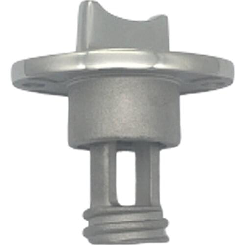 Durable Boat 1" Oval Captive Drain Plug Bung Fitting with Water Tight O Ring
