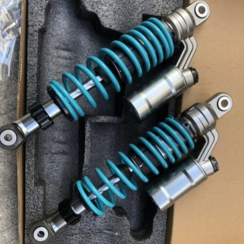 Spring 6.5mm 280mm 11.02 inch 2pcs Motorcycle Dirt Street Motor Bike ATV Quad Rear Air Shock Absorber Rear Suspension Bumper