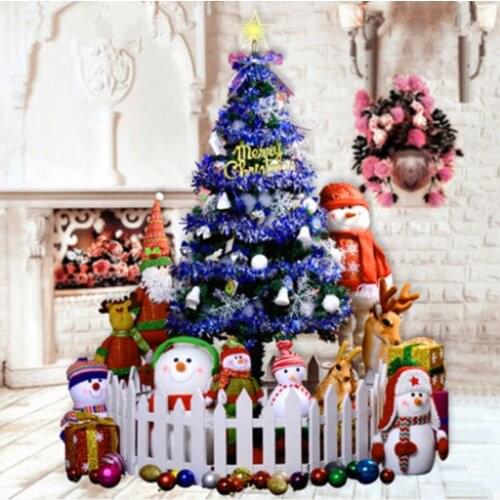 1.5 m / 150cm snow snowflake Christmas tree flocking spray snow Christmas tree decoration Christmas home Hotel Arcade