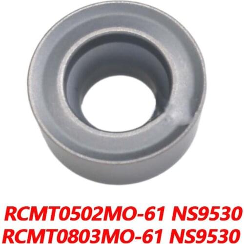 100% Original RCMT RCMT0502MO-61 NS9530 RCMT0803MO-61 Carbide Insert Blades High Quality And High Efficiency Imported From Japan