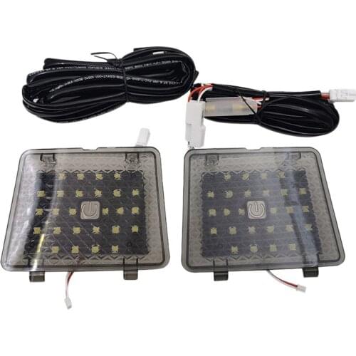 2Pcs Car LED Rear Cargo Trunk Light Luggage Lamp for Toyota RAV4 2019-2020