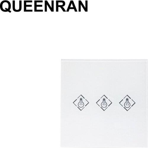 3CH Wireless Touch Keypad Electronic Switch Remote Control House Appliance 220V for Meiantech Wireless Alarme Sytems