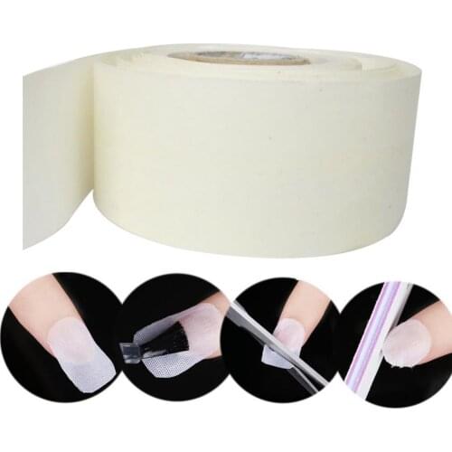 70% Hot Sale 1 Roll Self-adhesive Silk Nail Wrap Tape Protective Sticker Manicure DIY Tool