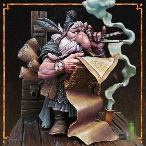 70mm Unpainted Q Ver. ASSESOR REDFORGE GK Resin Figure Scale Model Kit Resin Colorless Self-Assembled Toy No.153