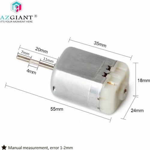 AZGIANT original for Peugeot 20mm 12V carbon brush DC car door lock motor FC-280SC-18180 BD339Z07 MABUCHI Lock Actuator Motor