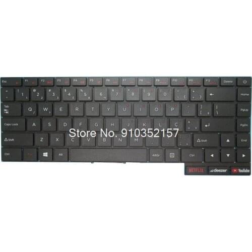 Laptop BR Layout Keyboard For Positivo Motion Q4128B Motion C4128D Motion C4500D Brazil BR NO Frame