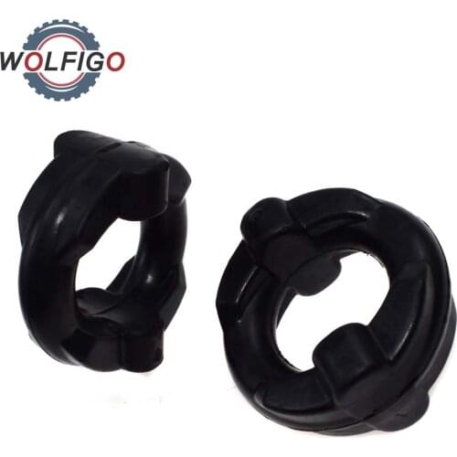 WOLFIGO Rear Exhaust Rubber Exhaust Hanger Bracket Holder Mount for BMW 3er E21 E30 5er E12 E28 E34 7er E23 18211712838