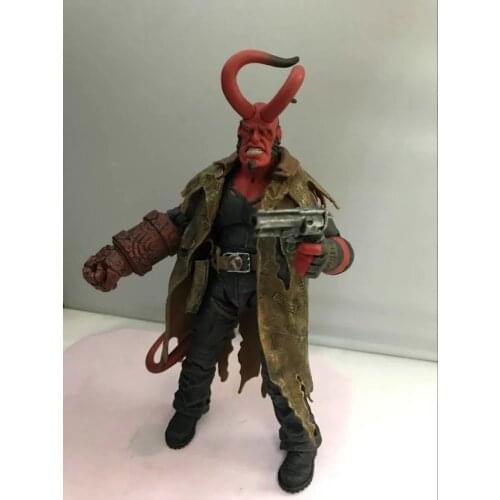 Hot Original Mezco Hellboy Ultimate Horns Complete Angle Collection Action Figure