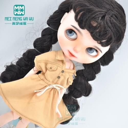 Blyth clothes fashion belt dress for 28-30cm Azone 1/6 doll accessories