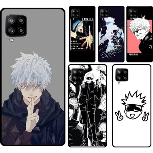 Anime Jujutsu Kaisen Satoru Gojo Soft Case For Samsung A52 A12 A32 A42 A72 A31 A41 A51 A71 A21S A20e A02S A10 A20S A40 A50 A70
