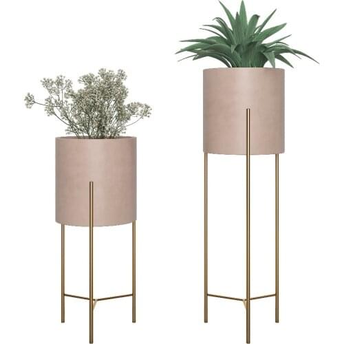 Nordic Wrought Iron Flower Shelf Multi-storey Indoor Special Living Room Space Space Sill Frame Balcony Flower Pot Shelf Floor-s