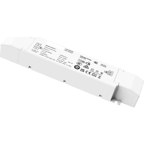 New Led Triac Dimming Driver 200V-240V Input 36W 24V 1.5A Output Constant Voltage Dimmable LED Intelligent Power Drive Push Dim