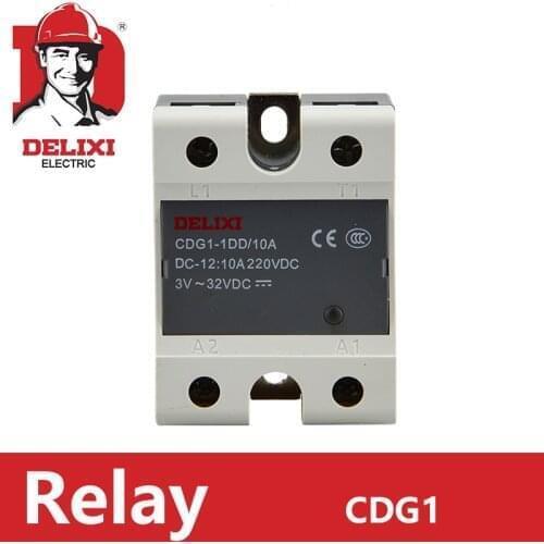 DELIXI Relay SSR-20DA DC control AC SSR Single phase Solid State CDG1-1DA 20A