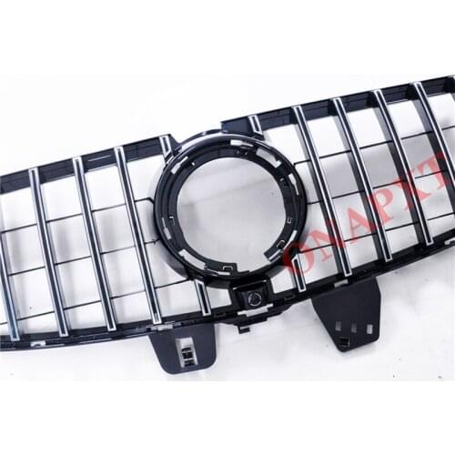 Plastic Front Bumper Grill Mesh Racing Middle Grill Center GT AMG Vertical Bar W447 For Mercedes-Benz V-Class V260L 2020-2021