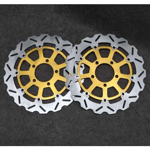 Floating Front Brake Disc Rotor For Motorcycle Suzuki GSX-R600 2004-2005 GSXR750 & GSXR1000 2003-2004 K3 K4 New
