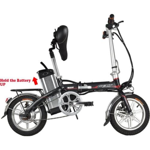 Electronic Bike Seat Post FMF Shock Absorbers Damping Suspension Quick Folding Quick Turning EBike Seat Post