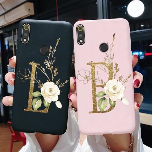 Realme 3 Pro Case Custom Letter Soft Silicon Phone Case For OPPO Realme3 Realme 3Pro Realme3Pro Case For Realme 3 Pro Back Cover