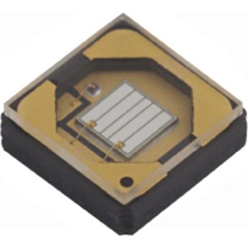 SEOUL CUN6GF1A 3535SMD UV 365nm LED High thermal conductivity ceramic body UV transmission flat lens type free shipping