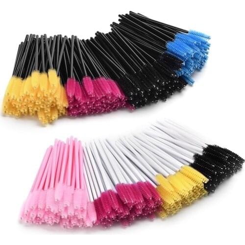 ATOMUS Disposable Eyelash Brush Comb Wands Eyebrow Eye Lashes Extension Tool Professional Beauty Makeup Tool