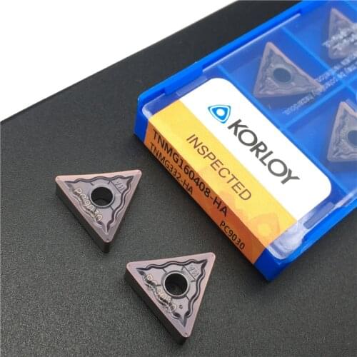 100% Original 10PCS TNMG160404 TNMG160408 HA PC9030 Lathe Carbide Inserts CNMG120408 WNMG080408 Turning Tool For Stainless Steel