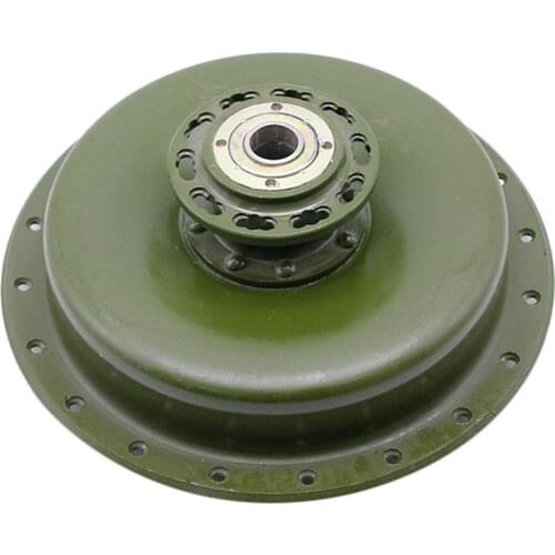 Ural CJ-K750 retro motorcycle Green army color front ,rear,side car wheel rim hub case For BMW R50 R1 R12 R 71