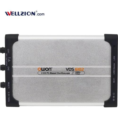 VDS6102A,Built-in 5MHz Signal Generator SCPI Labview VISA LAB OSC supported Oscilloscope