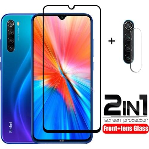 For Xiaomi Redmi Note 8 2021 Screen Protector Glass For redmi note 8 pro Camera glass For redmi note8 pro 8t Protective Glass