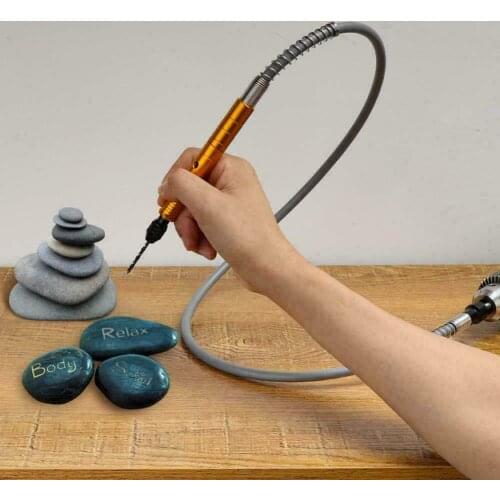 3.175mm Flexible Shaft Adapter Attachment Flexible Power Drill Extension Cable Chuck for Rotary Grinder with Wrench