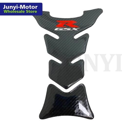 3D Carbon Fiber Motorcycle Fuel Tank Decorative Protector is suitable For Suzuki GSXR600 GSXR-750 GSXR1000 GSX1300R K1 K2 K3 K4