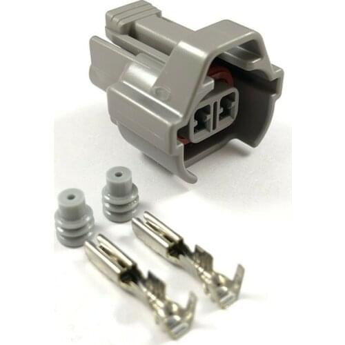 4/8/20/50/100pcs/lot 2 Pin/Way High Tag Fuel Injector Connector Injector Dynamics ID2000 injector Plug 90980-11153