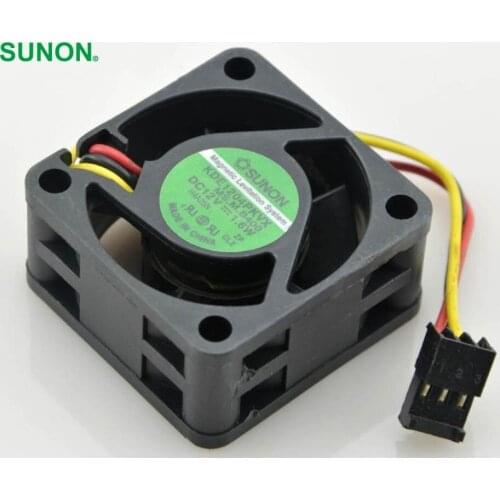 For SUNON cooling fan KDE1204PKVX MS.M.B400 1.6W 12V for CISCO2950 2950-4 40*40*20MM 40mm 100pcs/lot