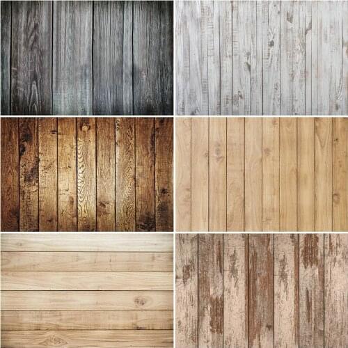 Wooden Board Backdrop Black Yellow Gray Planks Photography Background Baby Shower Celebration Photo Booth Studio Decor