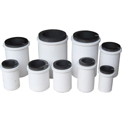 High Purity Graphite Melting Crucible Cup For Melting Gold Silver Copper Brass ceramic quartz shield crucible jewelry tools