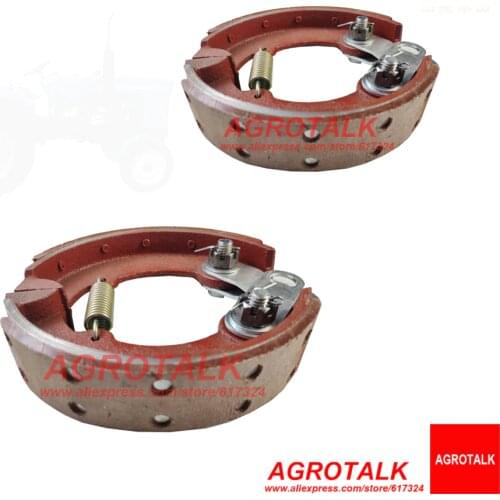 Set of brake shoes I and II for Taishan TS254 / TS304 / Shifeng Taishan Model tractor SF254/SF304, part number:24.43.122