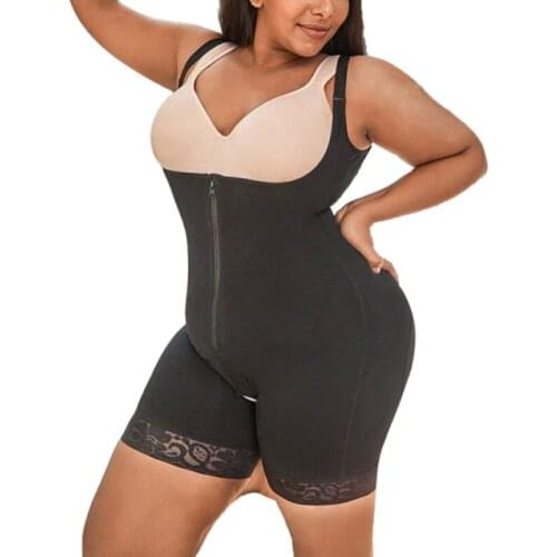 Slimming Women Fajas Charming Curves Flatten Abdomen Body Shaper High Waist Bodysuit Post Liposuction