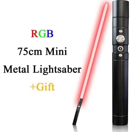 Laser Sword RGB Metal световой меч 7 Color Change Espada FX Force Blaster Lightsaber Cosplay Toy LED Light Saber Children Gift