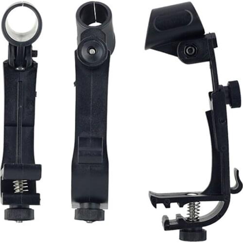 Hot Selling 1 Pair Drum Microphone Clamp Clip Adjustable Shockproof Portable Mount Holder