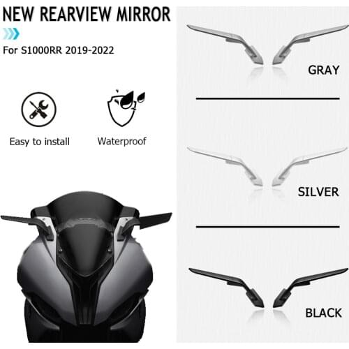 NEW Rear View Mirrors For BMW S1000RR S1000 RR S 1000 RR 2019 2020 2021 2022 Motorcycle Rearview Side Mirrors 3 colors