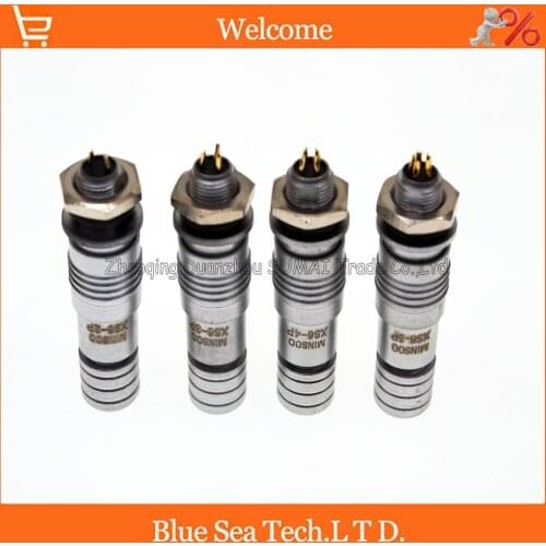 Sample,4PCS 2Pin/3Pin/4Pin/5Pin (each Pin 1PCS)6mm mic circular connector kit XS6,Aviation plug interface