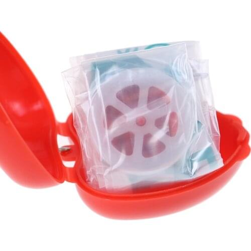 Mini Portable Easy Resuscitator Mask Heart Box Package With Keychain Outdoor First Aid Rescue Tools Breath Heart Disease