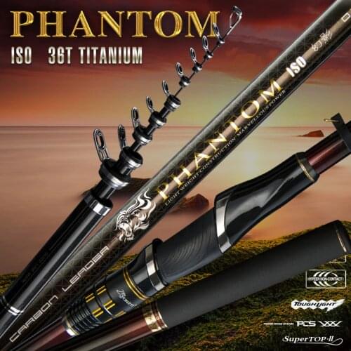 New Japan import High carbon ultralight super fine reef rock fishing rod 0.8/1.25/1.75th 4m 5m Fuji Hand sea dualuse fishing rod