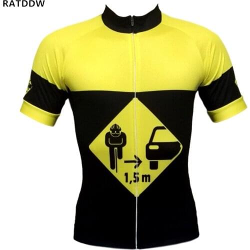 1.5 m Sportswear Mens Cycling Jersey Short Sleeves Bike Wear Breathable Cycling Bicycle Clothing Clothes Bicycle Clothes