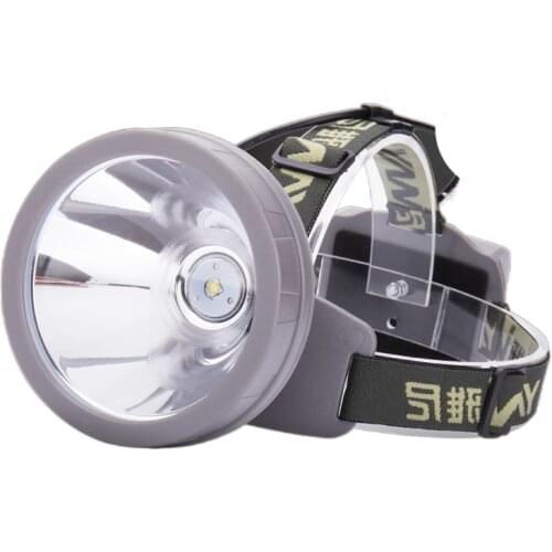 Three charging head mounted headlight glare xenon flashlight illumination lamp led bright lithium