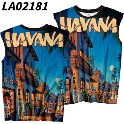 Women Men Vest 2021 Summer Hawaii Print Couple Streetwear Harajuku Casual Sleeveless Tank Tops Large Size S-6XL