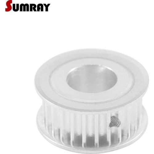 SUMRAY 5M Timing Pulley 22T 6/8/10/15/17mm Bore Motor Belt Pulley 16/21mm Width Toothed Pulley Wheel For Engraving Machine