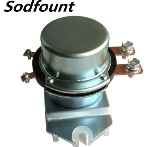 1pcs 300A 100A car total power switch relay excavator special relay peak 600A 12/24VDC