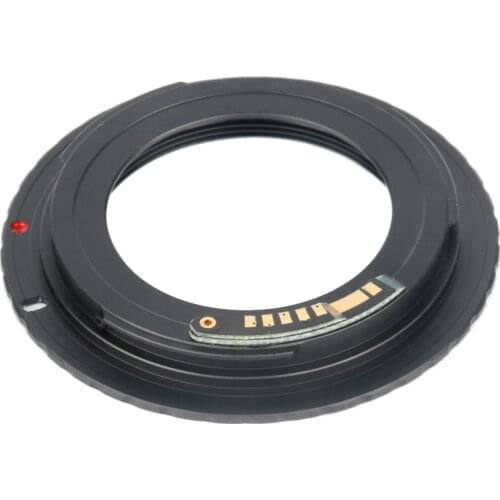 Electronic AF Confirm M42 Mount Lens Adapter for Canon Eos 5D 7D 60D 50D 40D 500D 550D 600D Rebel T2i T3i 1100D (M42-E0S)