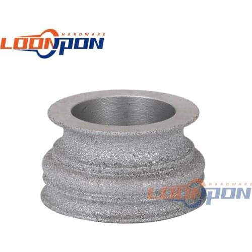 Diamond Grinding Vacuum Brazed Diamond Profile Grinding Wheel for Stone Ceramic Marble Granite Concrete 46Grit