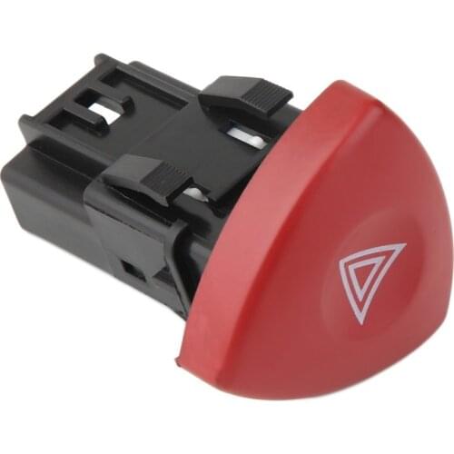 Emergency Hazard Flasher Warning Light Switch For Renault Laguna Master Trafic II Vauxhall